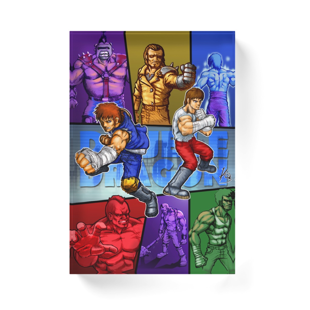 DDイラスト アクリルブロック