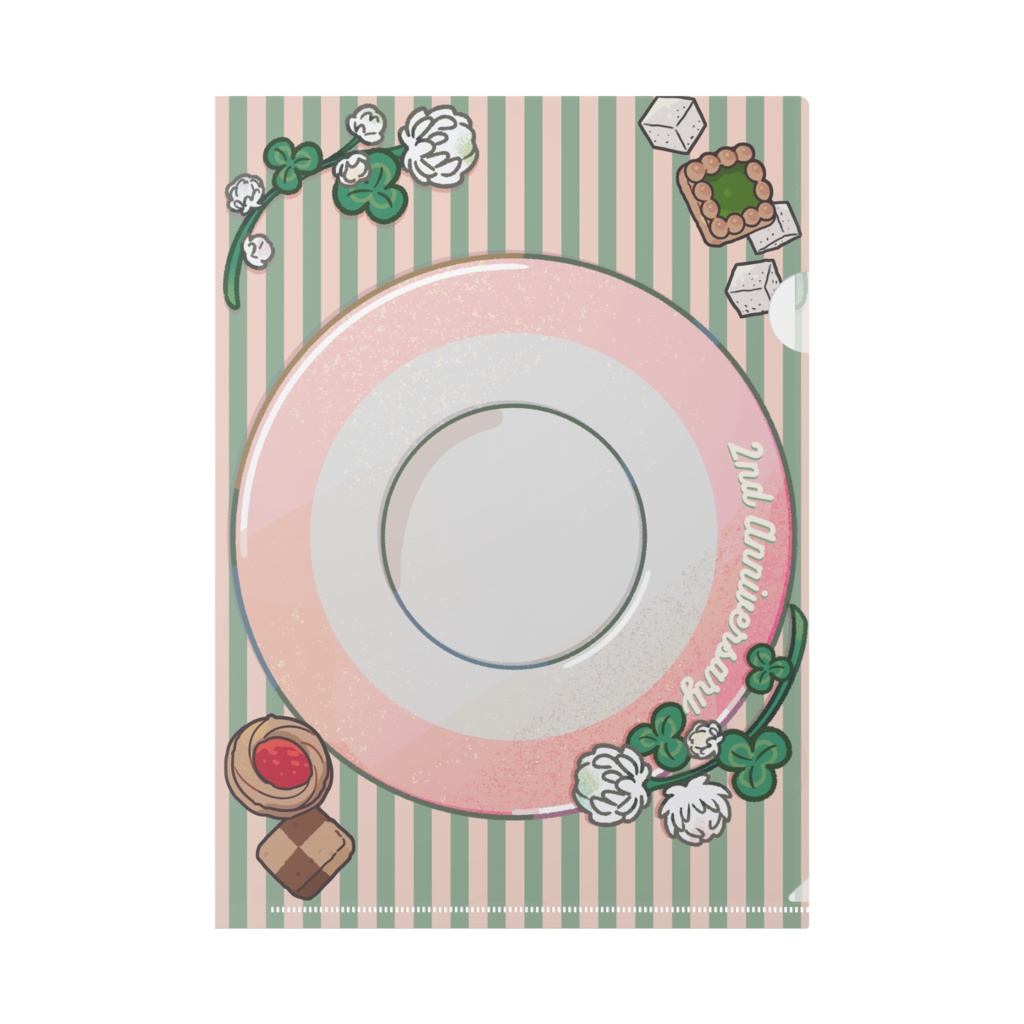 【2周年記念】芽々子 - A4クリアファイル -