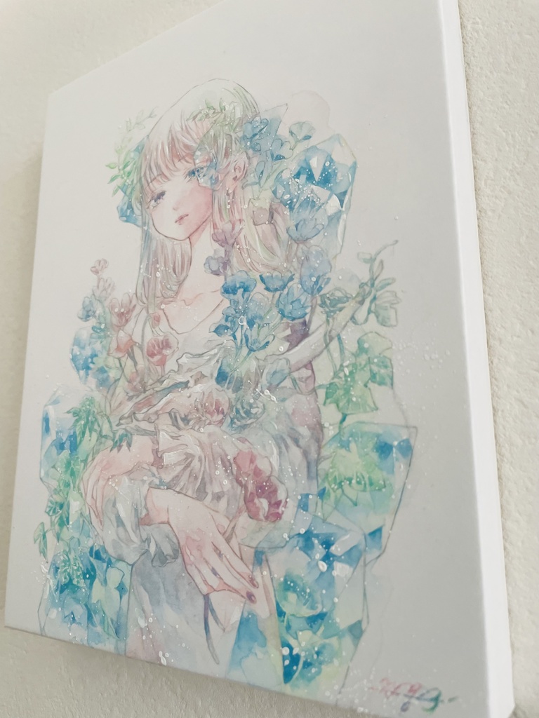 【原画】花咲く生き物の骸-息-