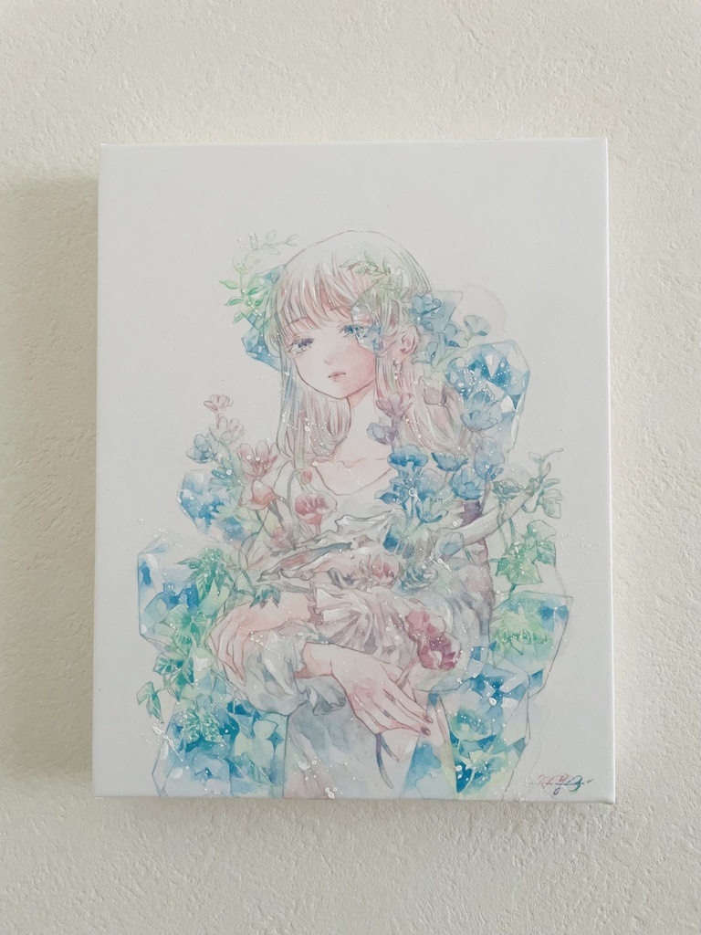 【原画】花咲く生き物の骸-息-