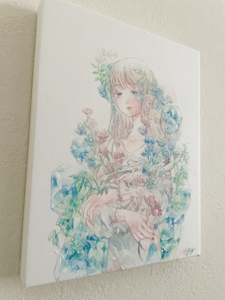 【原画】花咲く生き物の骸-息-