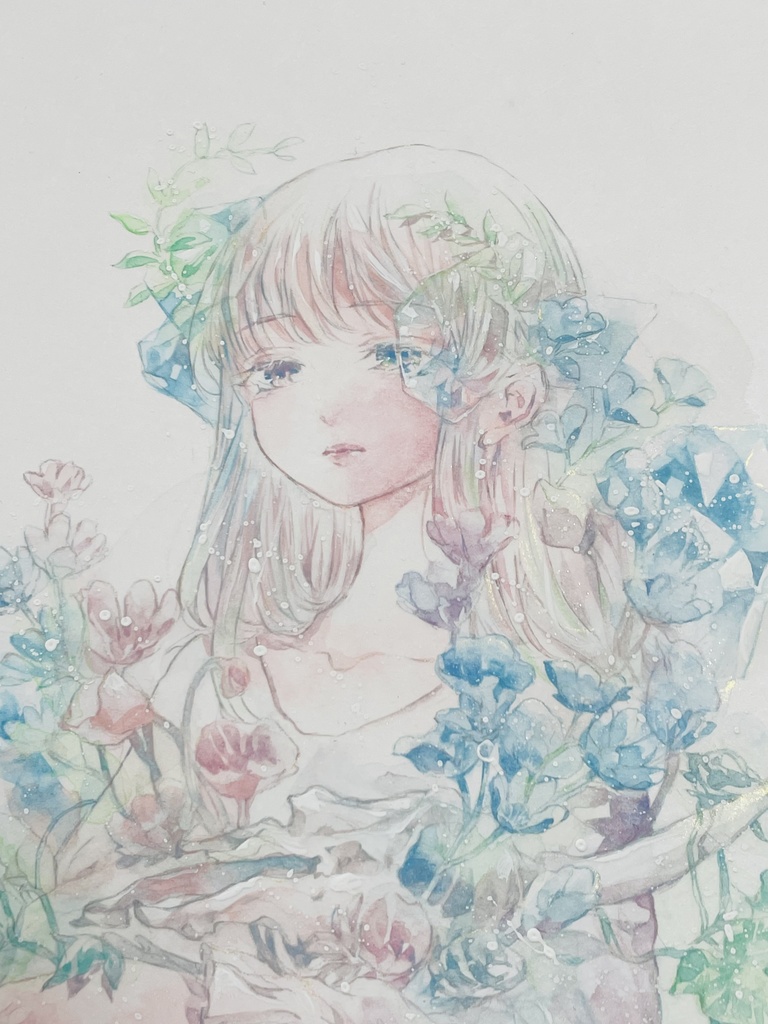 【原画】花咲く生き物の骸-息-