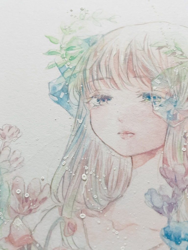 【原画】花咲く生き物の骸-息-