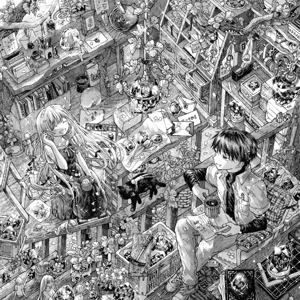 【イラストカード】12角正方形