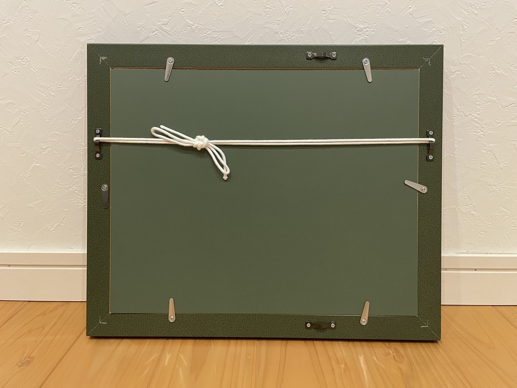 【額装原画】花宿りの部屋