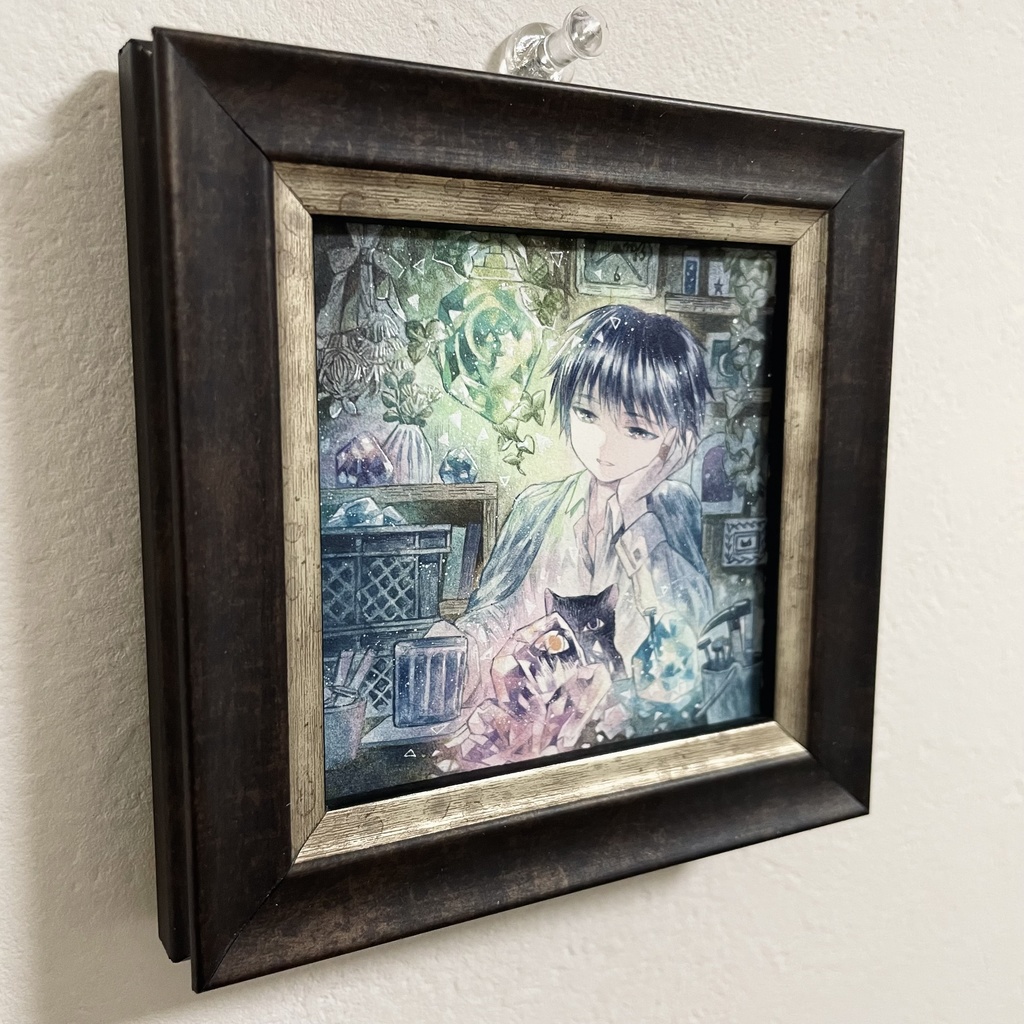 【額装原画】星月夜を宿す