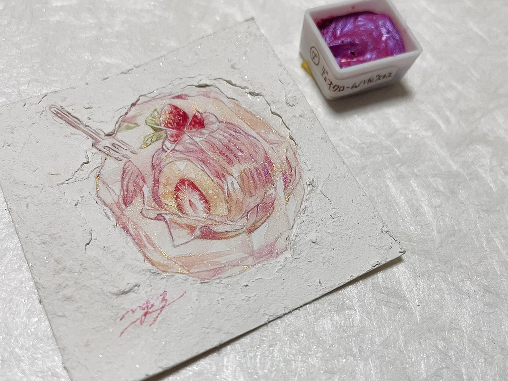 【フレームレス原画】おいしい記憶