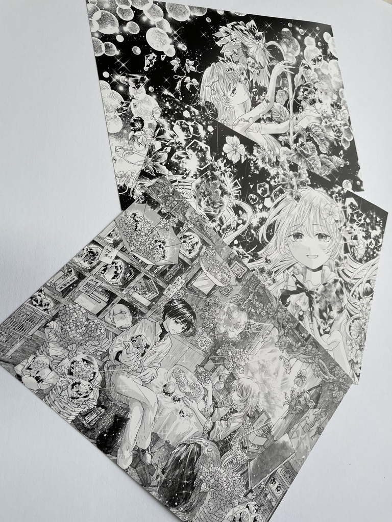 【A5イラストカード】3種