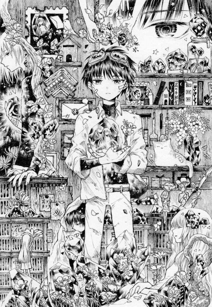 【額装原画】ヨルべ