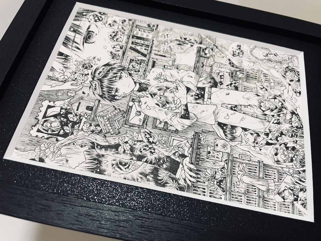 【額装原画】ヨルべ