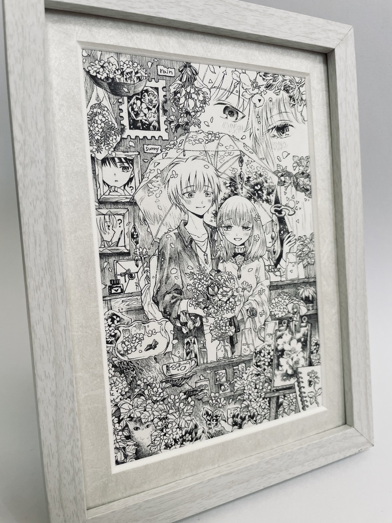 【額装原画】イルファとフィーネ