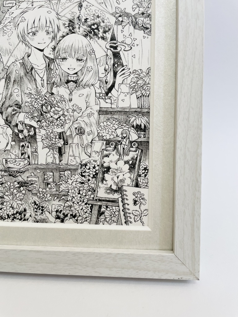 【額装原画】イルファとフィーネ