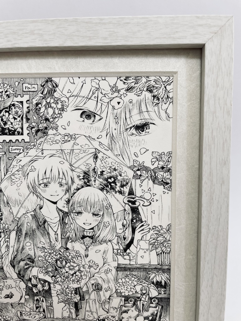 【額装原画】イルファとフィーネ