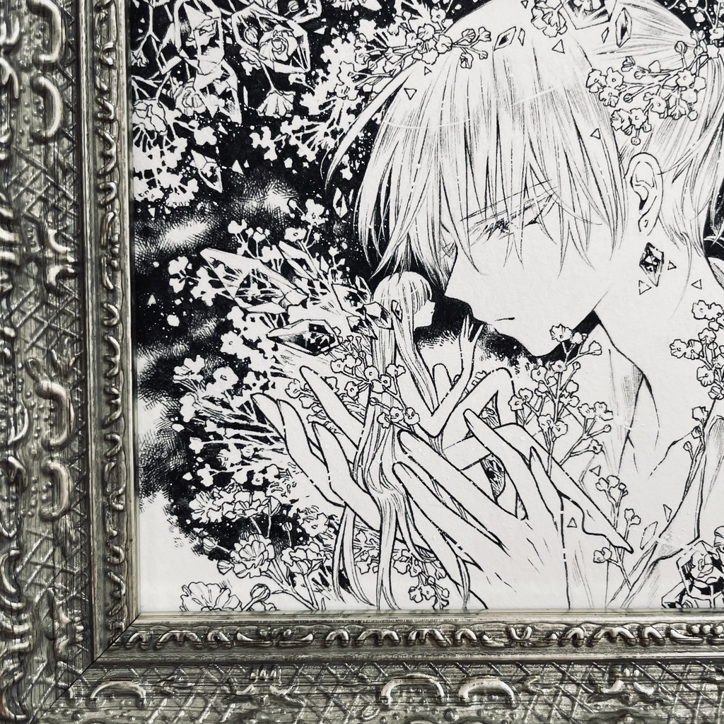 【額装原画】採掘者