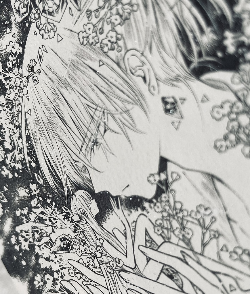 【額装原画】採掘者