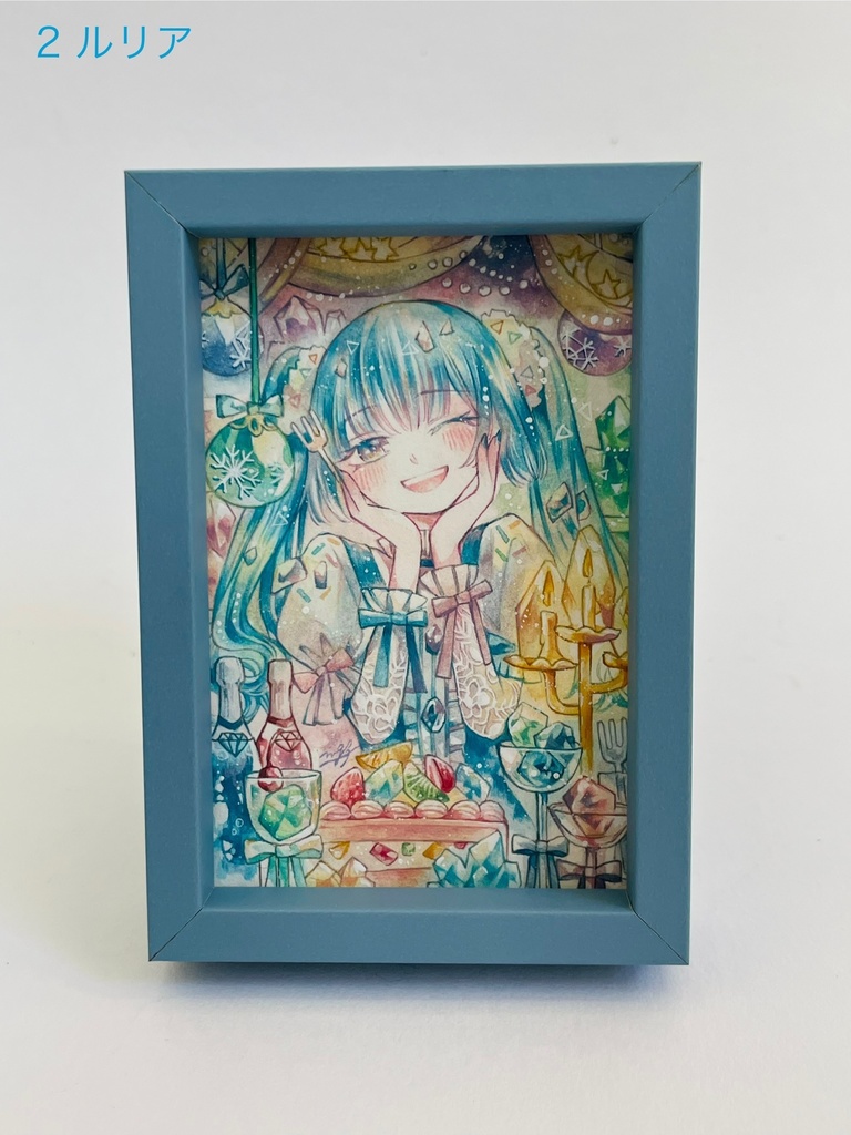 【額装原画】小さな冬の記憶たち