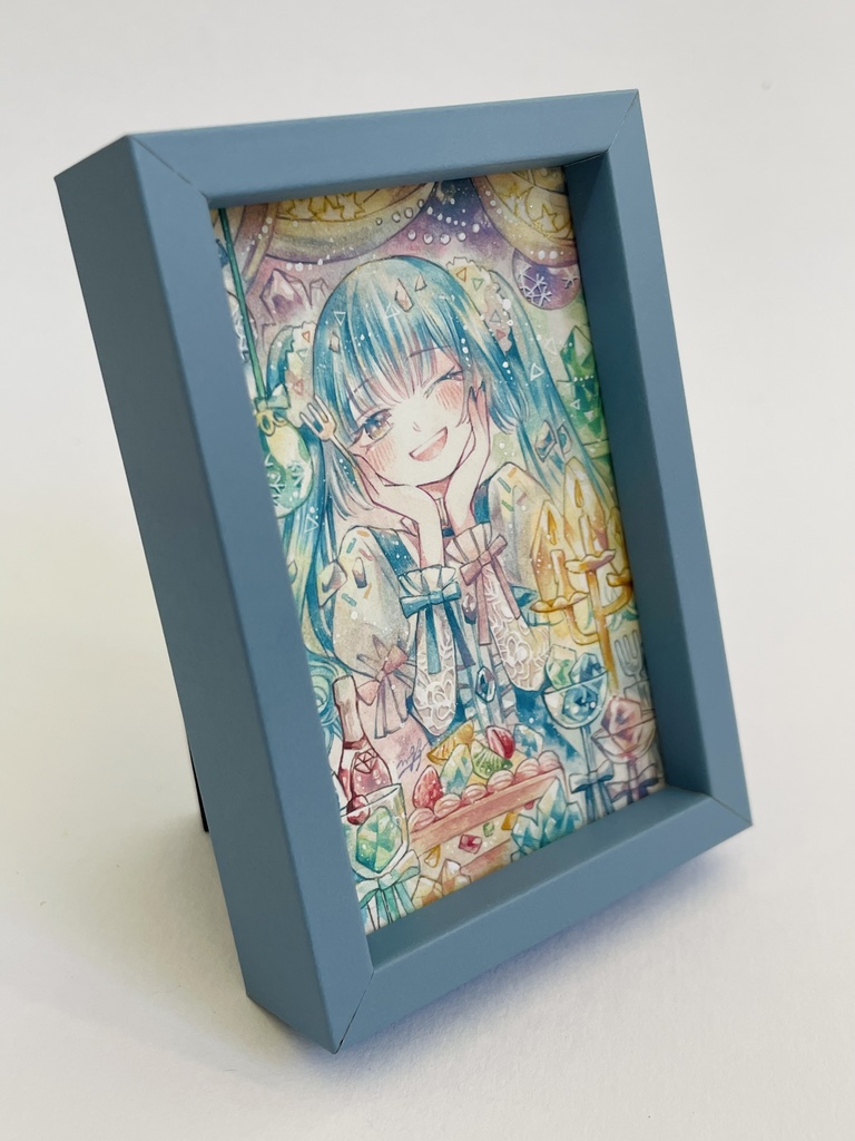 【額装原画】小さな冬の記憶たち