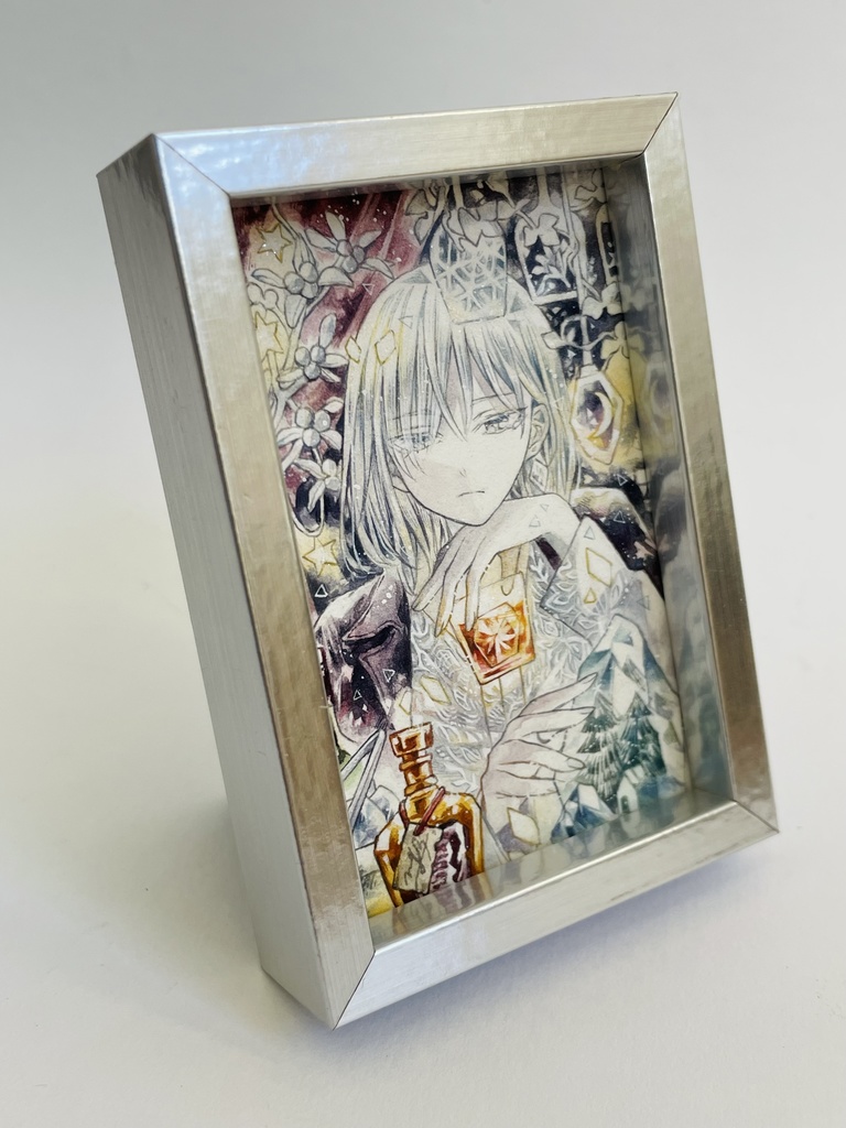 【額装原画】小さな冬の記憶たち