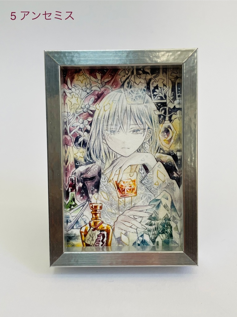 【額装原画】小さな冬の記憶たち