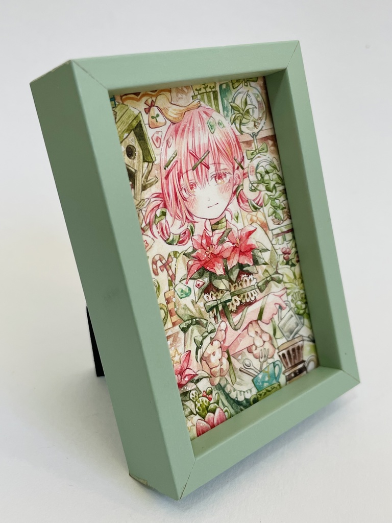 【額装原画】小さな冬の記憶たち