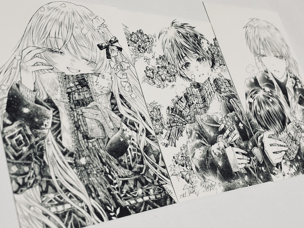 【フレームレス原画】朝の冷気で涙が出ること