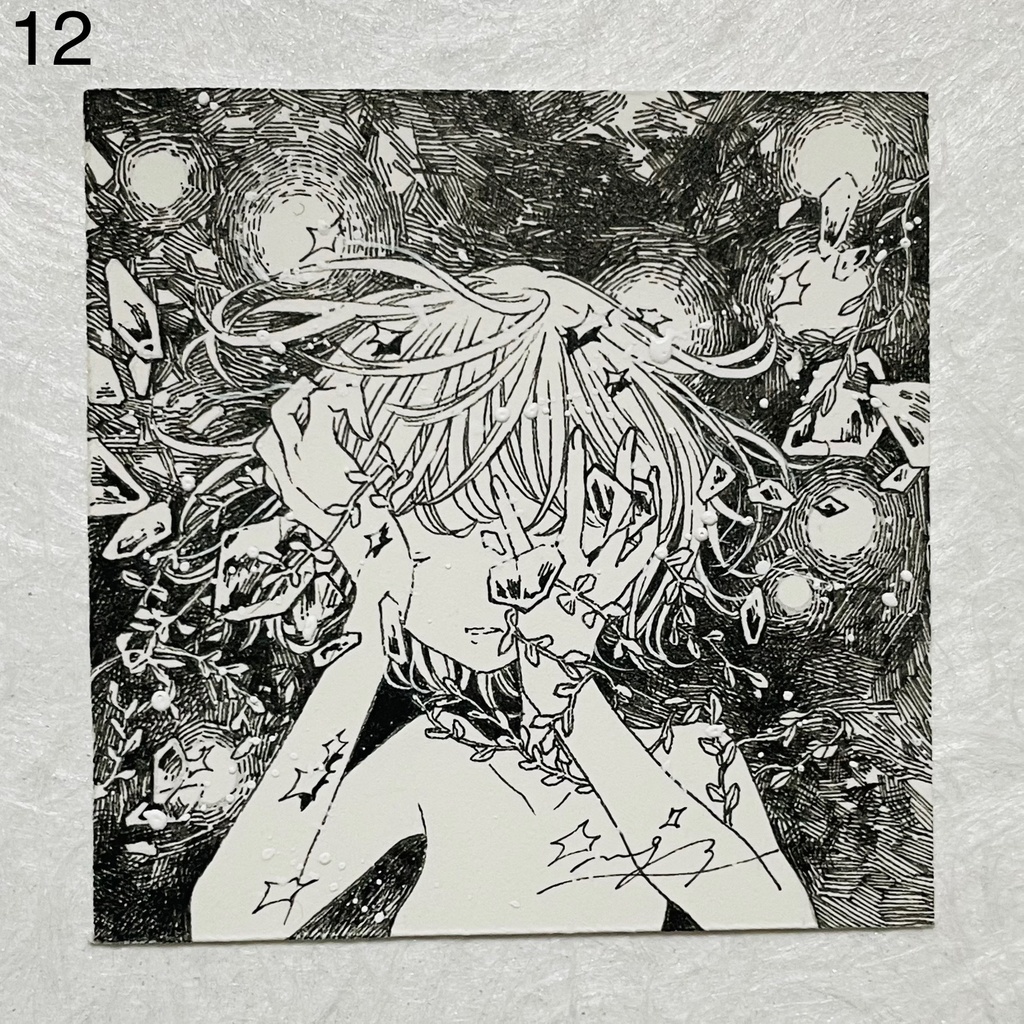 【フレームレス原画】ペン画