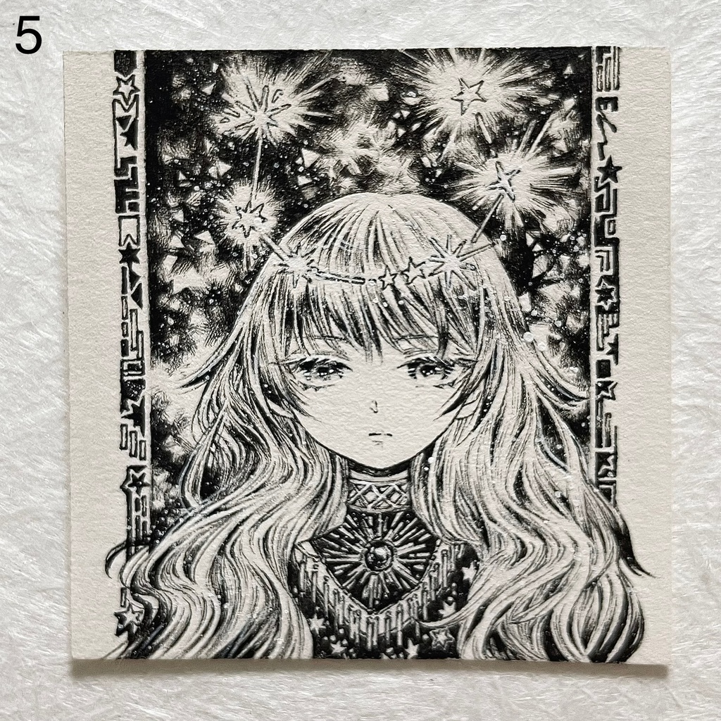 【フレームレス原画】ペン画