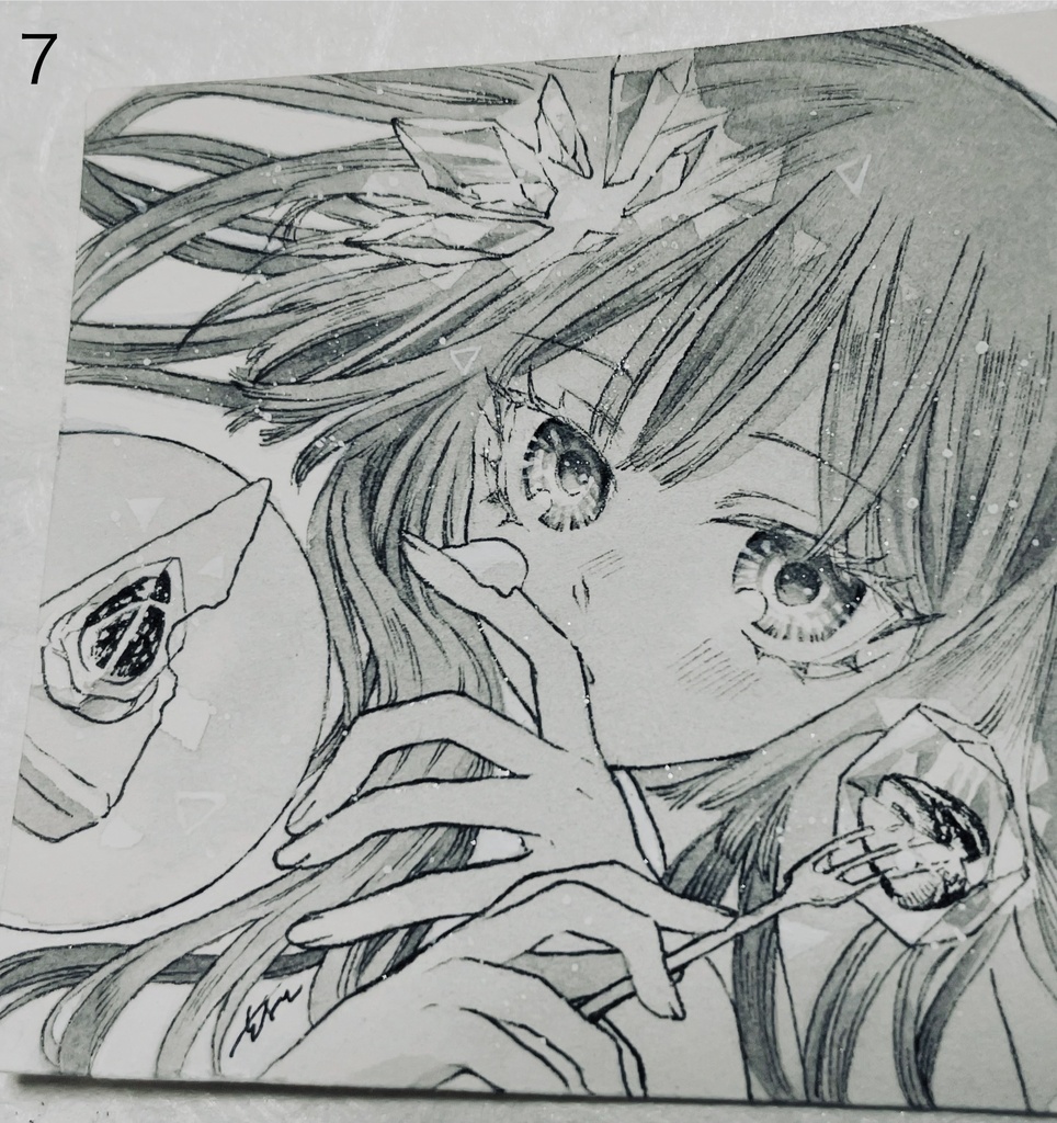 【フレームレス原画】ペン画