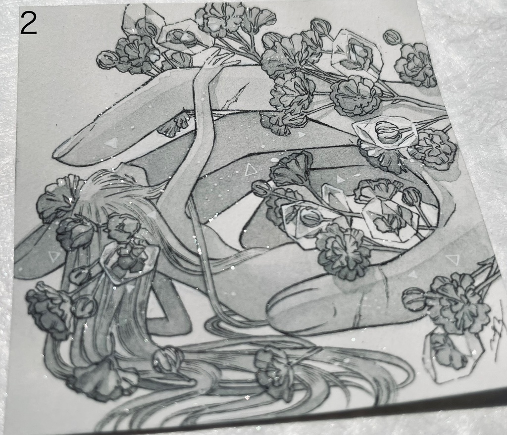 【フレームレス原画】ペン画
