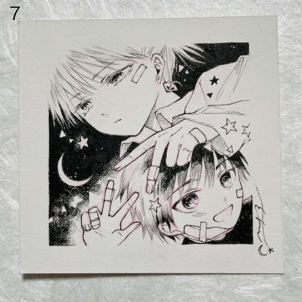 【フレームレス原画】ペン画