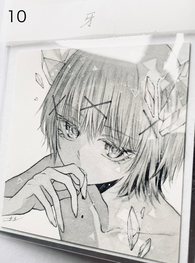 【フレームレス原画】ペン画