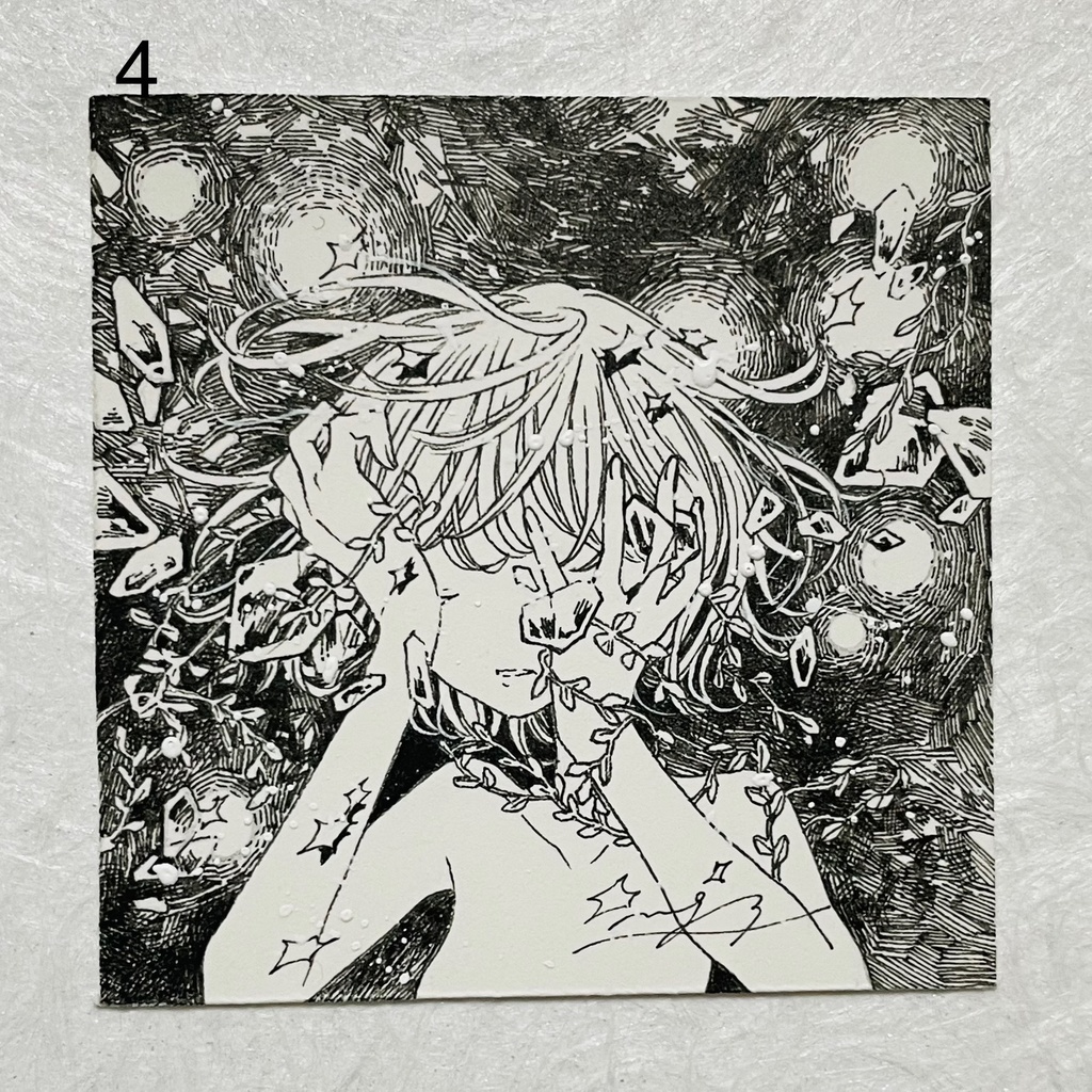 【フレームレス原画】ペン画
