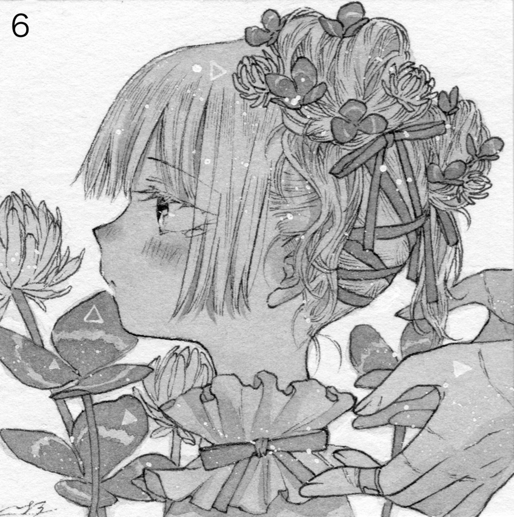 【フレームレス原画】ペン画