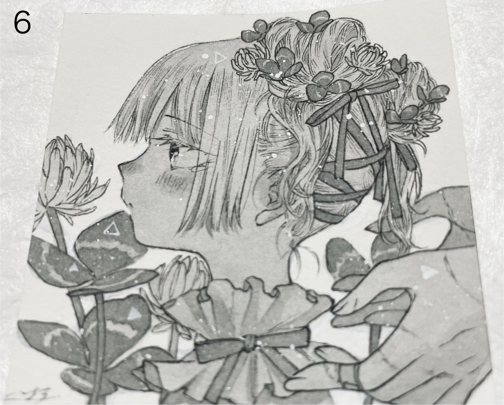 【フレームレス原画】ペン画