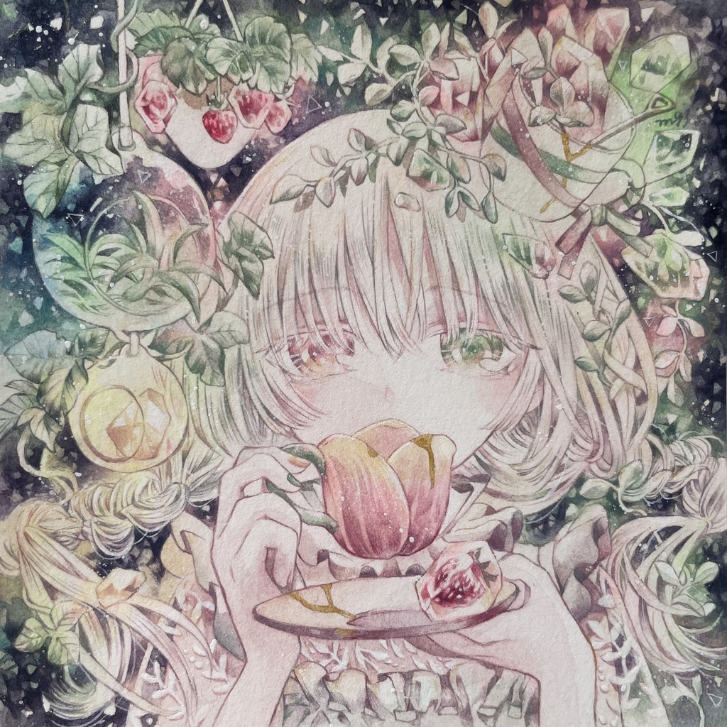 【額装原画】inheriting vessel 