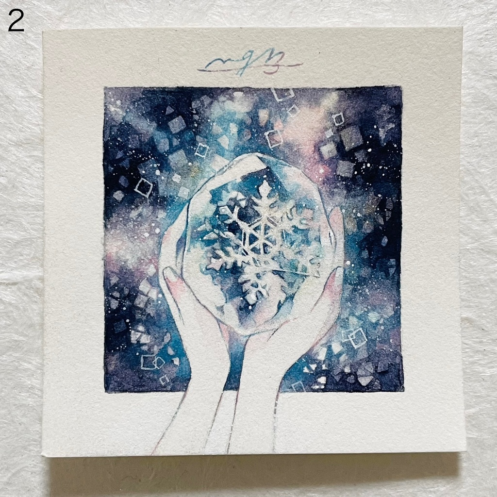 【フレームレス原画】水彩