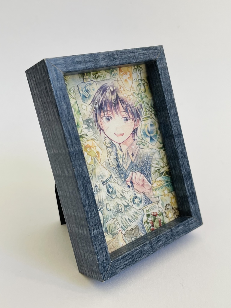【額装原画】小さな冬の記憶たち