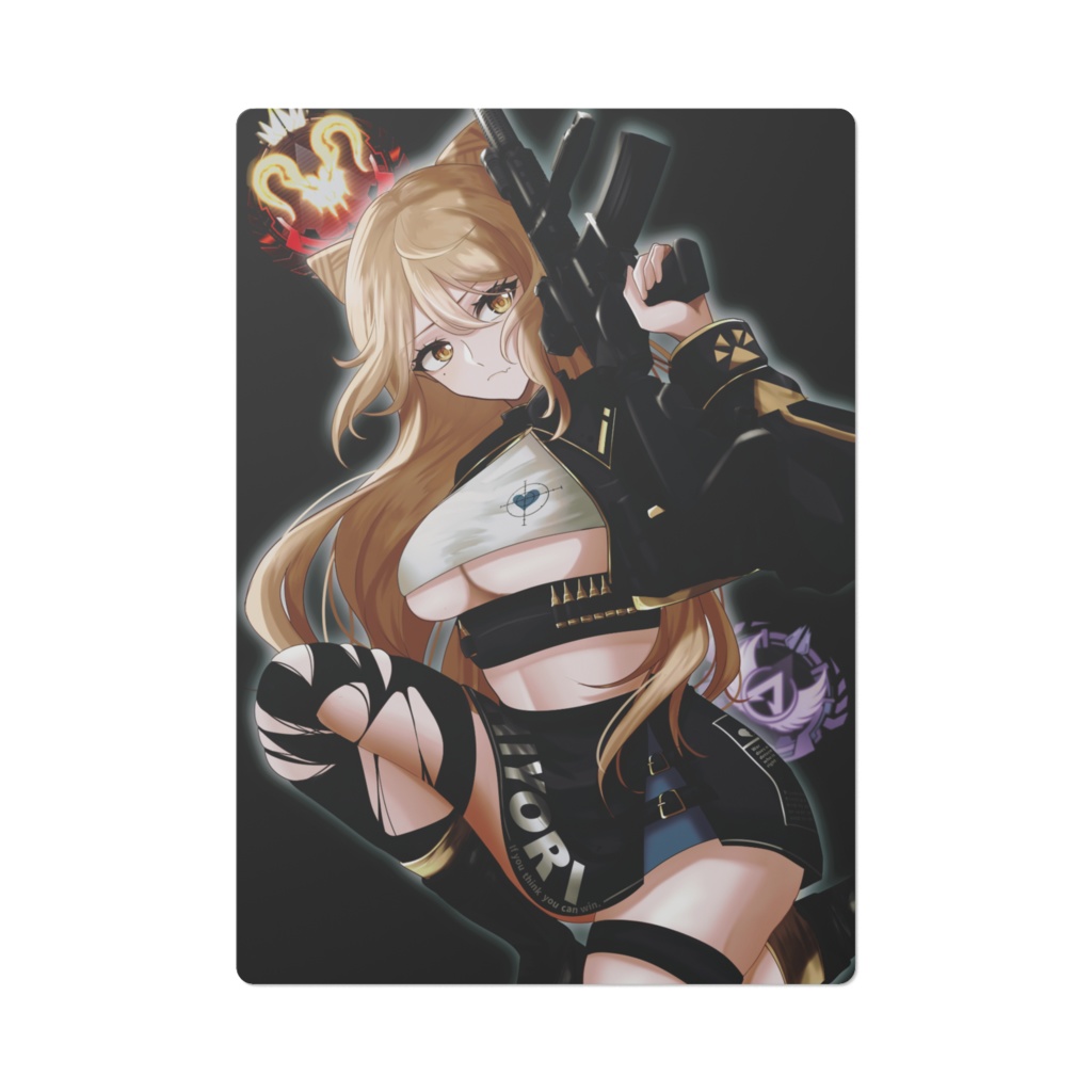 雛月ひより下敷き(戦闘服version)