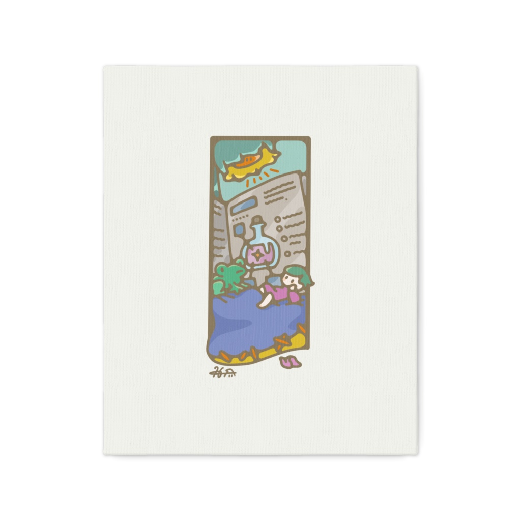 キャンバス「daily illustration:03」