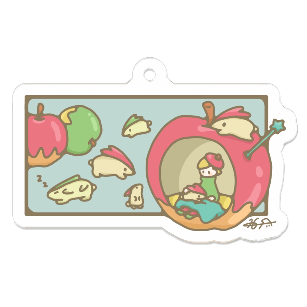 アクキー「daily illustration:09」