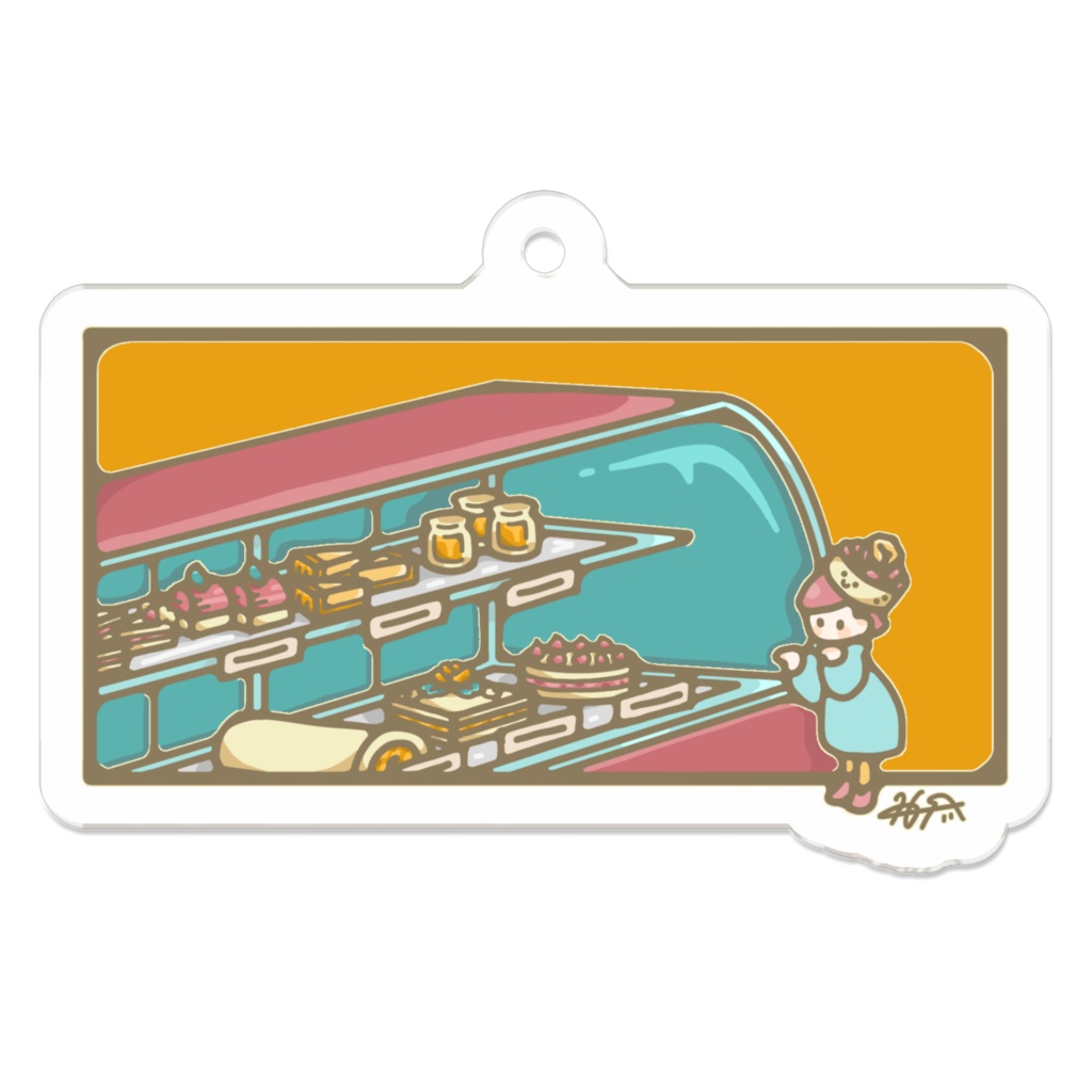 アクキー「daily illustration :11」