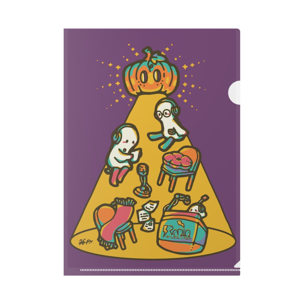 個展メイン作品 クリアファイル