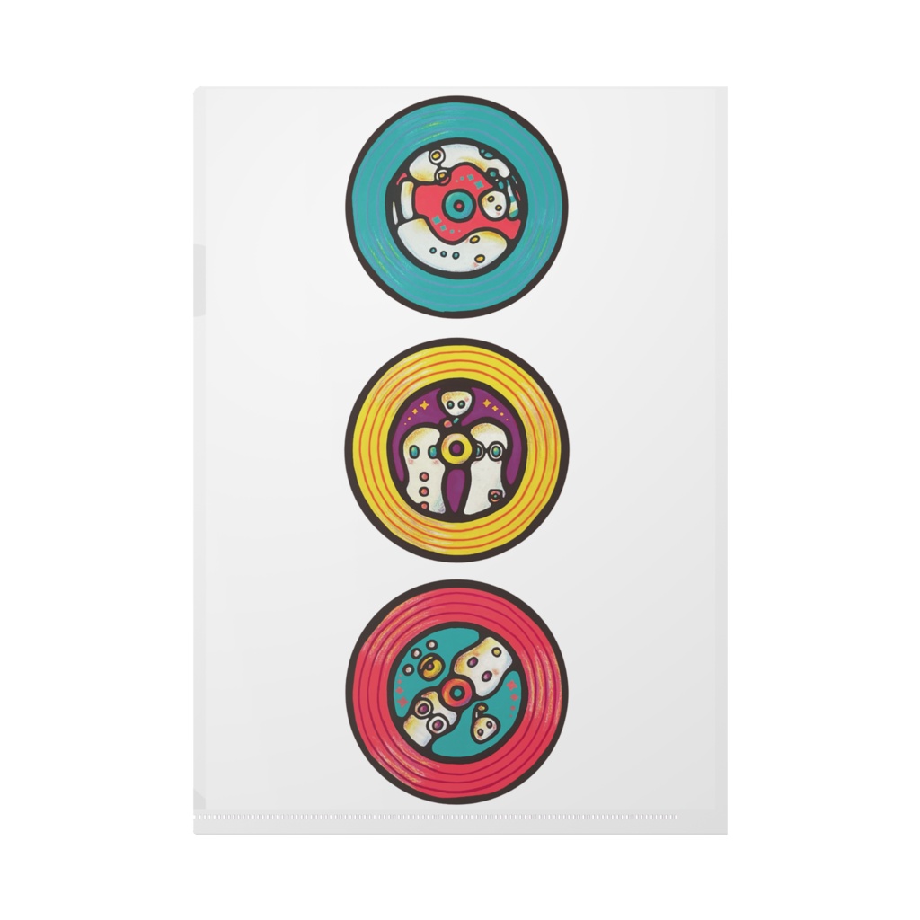 個展メイン作品 クリアファイル