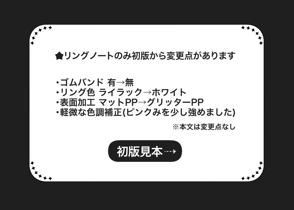 【2026.03.20 再販】WKオレ5 エレリグッズ(ノート・アクキー・シール)