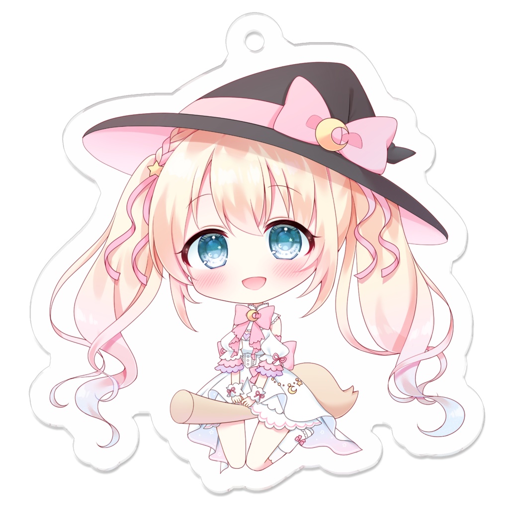 Vtuber月城ゆめのアクリルキーホルダーA