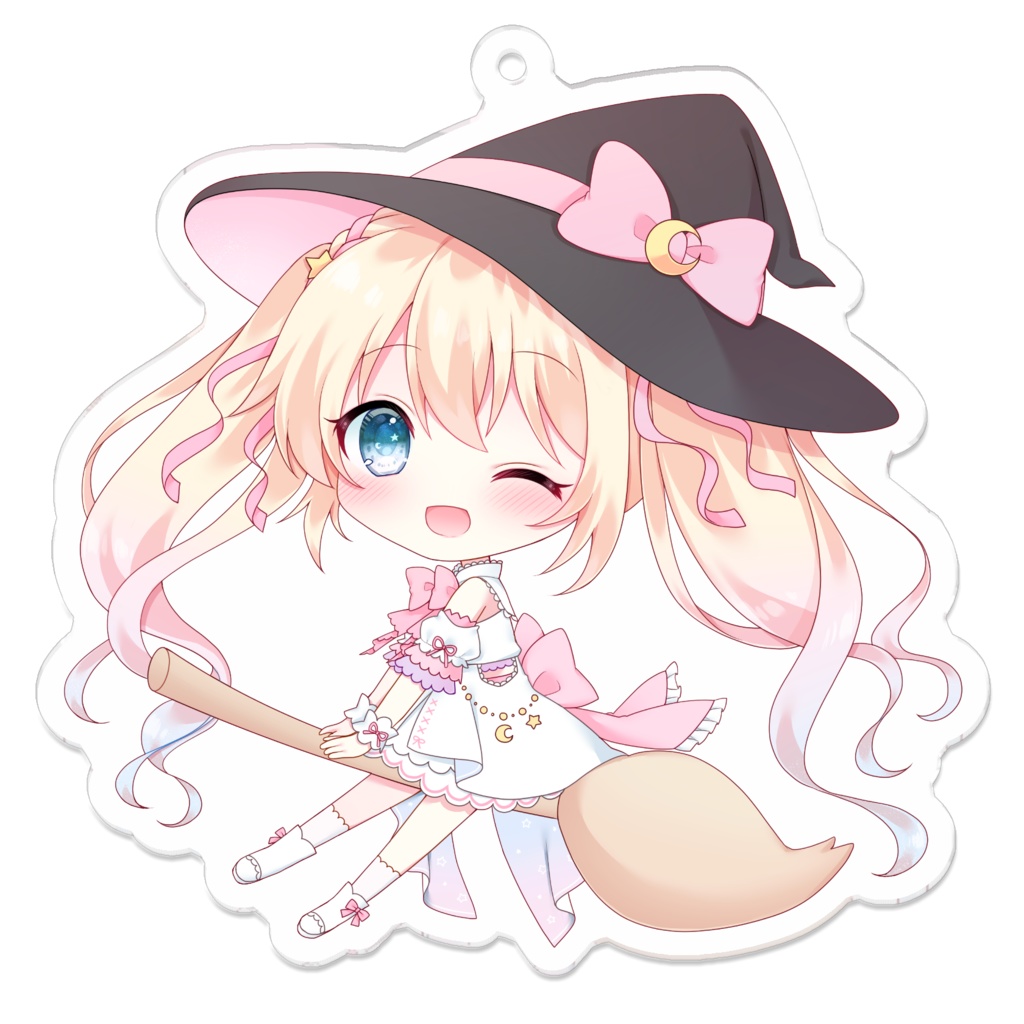 Vtuber月城ゆめのアクリルキーホルダーB