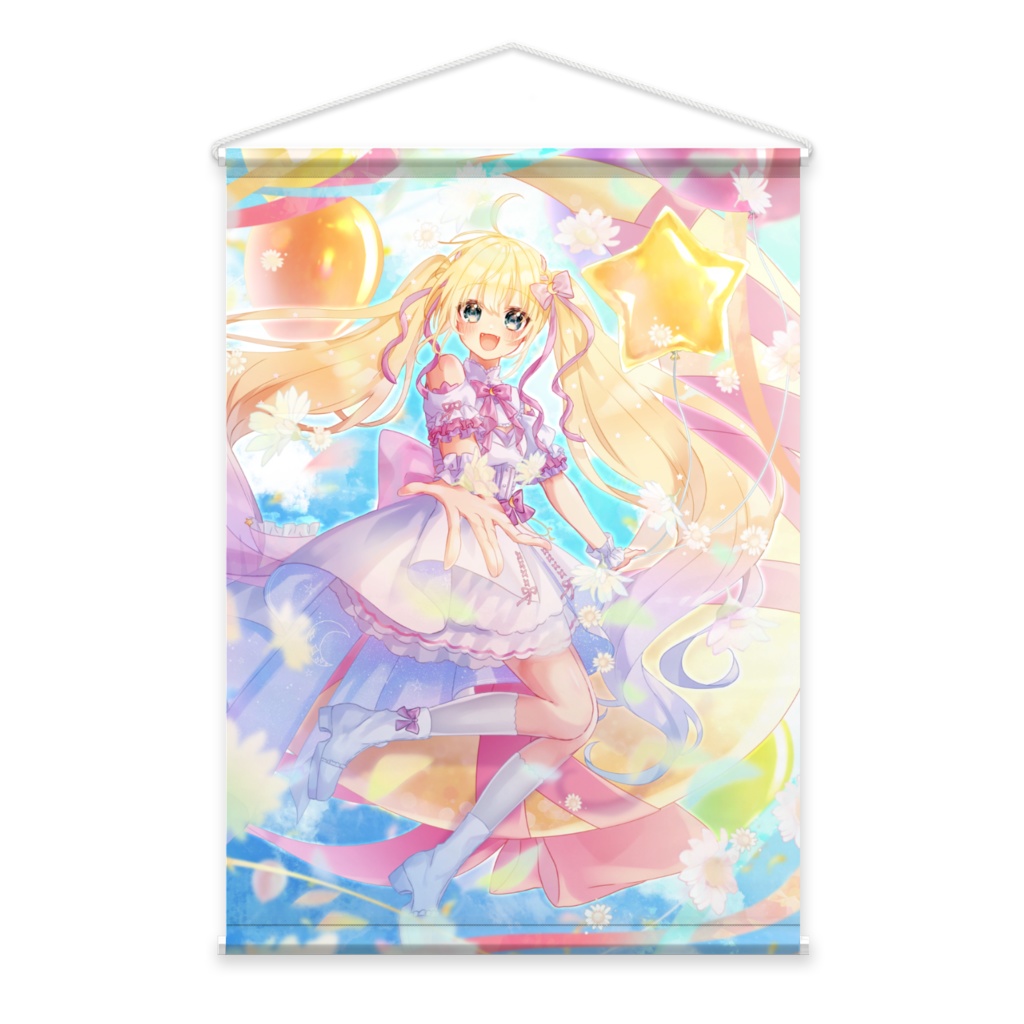 Vtuber月城ゆめのタペストリー