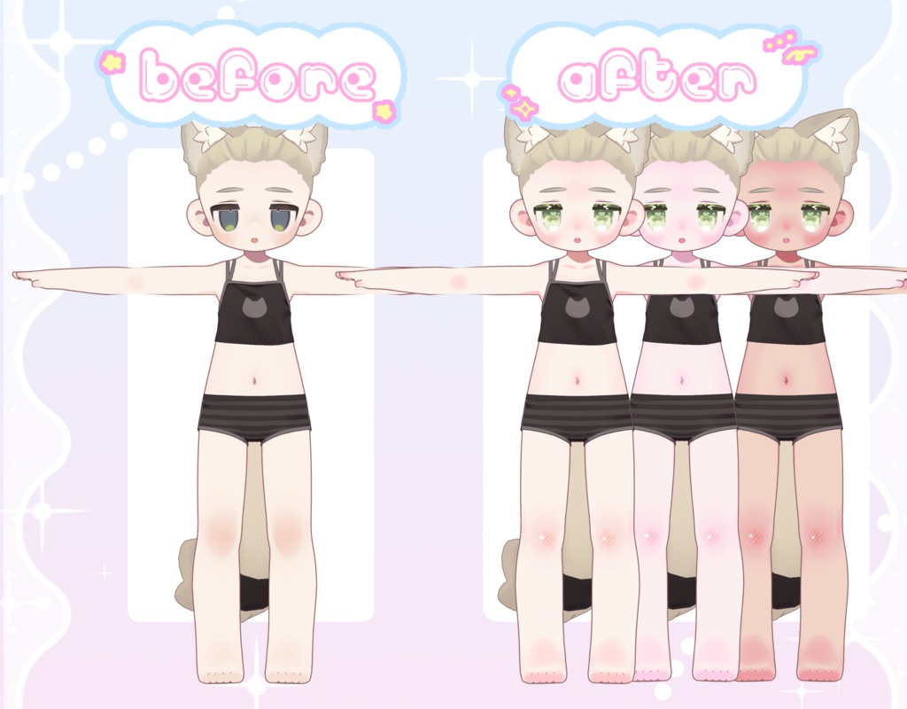 めにめに♥らびゅハ~ト Eye & bodyテクスチャ〖キプフェル対応〗