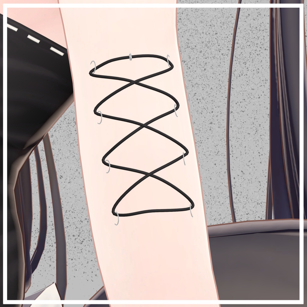 チラ見せ!?マヌカ用コルセットピアス