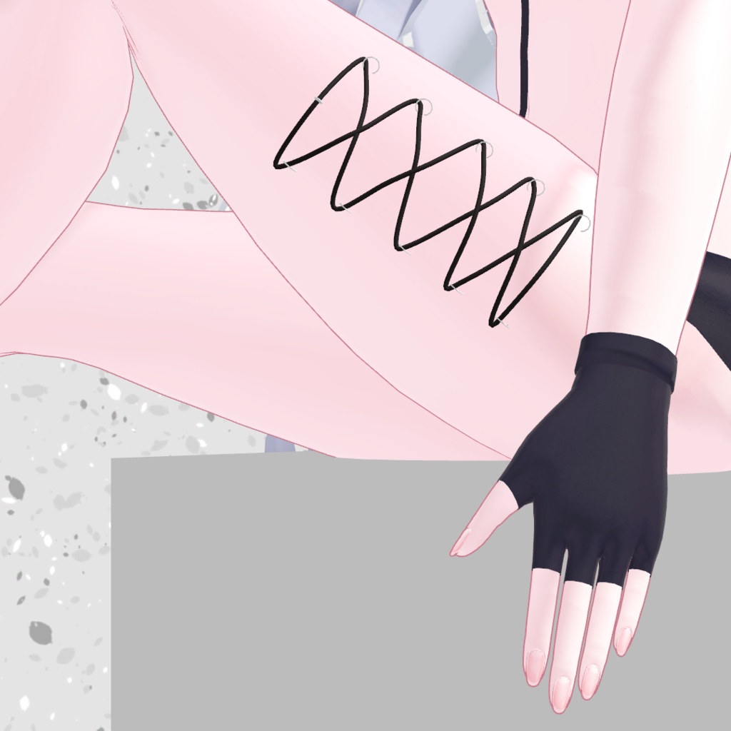 チラ見せ!?ルルネちゃん用コルセットピアス